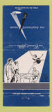 Matchbook Cover - Hilton Chicago IL Boulevard Room girlie WEAR 30 Strike