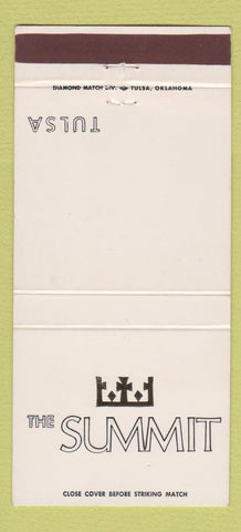 Matchbook Cover - Summit Tulsa OK 30 Strike