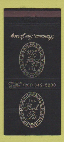 Matchbook Cover - Steak Pit Paramus NJ 30 Strike