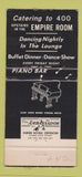 Matchbook Cover - Steak Pit Paramus NJ 30 Strike