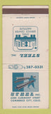 Matchbook Cover - Steel Inc Commerce City Colorado WEAR 30 Strike