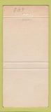 Matchbook Cover - Steel Inc Commerce City Colorado WEAR 30 Strike