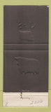 Matchbook Cover - S&D Cattle Litchfield Park AZ feed cows 30 Strike