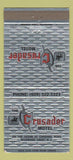 Matchbook Cover - Crusader Motel Wildwood Crest NJ 30 Strike