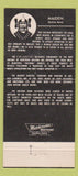 Matchbook Cover - Arizona Bank Maiden Kachina 30 Strike