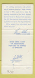 Matchbook Cover - 1976 Bicentennial Olympics Sports Ambassador MO 30 Strike
