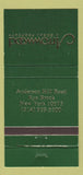 Matchbook Cover - Arrowhead Doral Property Rye Brook NY 30 Strike