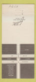 Matchbook Cover - 191 Restaurant Bala Cynwyd PA 30 Strike