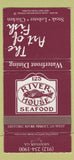Matchbook Cover - Art of Fish Savannah GA River House WEAR 30 Strike