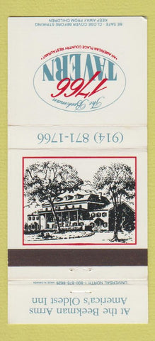 Matchbook Cover - 1766 Tavern Beekman Arms Rhinebeck NY NYC 30 Strike