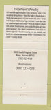 Matchbook Cover - Atlantis Casino Resort Reno NV 30 Strike