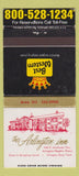 Matchbook Cover - Arlington Inn Arlington Heights IL 30 Strike
