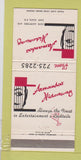 Matchbook Cover - Armando's Hideaway San Juan Puerto Rico WEAR 30 Strike