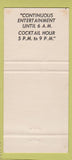 Matchbook Cover - Armando's Hideaway San Juan Puerto Rico WEAR 30 Strike