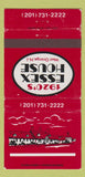 Matchbook Cover - 1920's Essex House West Orange NJ 30 Strike