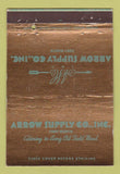 Matchbook Cover - Arrow Supply Fort Worth TX Oil Field 40 Strike