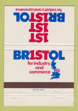 Matchbook Cover - 1st Bristol UK England 40 Strike