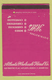 Matchbook Cover - Atlanta Wholesale Floral Flowers GA 40 Strike