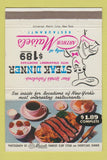 Matchbook Cover - Arthur Maisel's Restaurant New York City 40 Strike