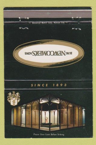 Matchbook Cover - DW Newcomer's Sons  40 Strike