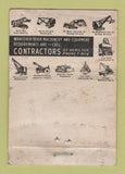 Matchbook Cover - Contractors Machinery Hamilton ON WORN 40 Strike