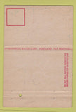 Matchbook Cover - Barnes General Hospital Vancouver WA postcard 40 Strike