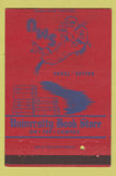 Matchbook Cover - SMU Southern Methodist Dallas TX CREASE 40 Strike