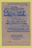 Matchbook Cover - SMU Southern Methodist Dallas TX CREASE 40 Strike