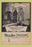 Matchbook Cover - Merchants Fur Detroit MI girlie 40 Strike