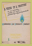 Matchbook Cover - Milwaukee Gas 1947 WI WEAR 40 Strike