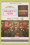 Matchbook Cover - Red Garter Philadelphia PA Banjo Band 40 Strike