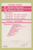 Matchbook Cover - Erie County Technical Institute Buffalo NY 40 Strike
