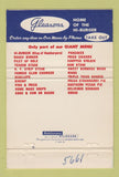 Matchbook Cover - Gleasons Hamburgers Tonawanda NY 40 Strike