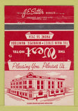 Matchbook Cover - West Hotel Winnipeg MB 40 Strike
