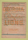 Matchbook Cover - Georgia Lions Club Brown Thrasher bird GA 40 Strike