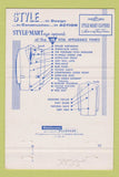 Matchbook Cover - Style Mart Clothes Bill Fleming Scranton PA 40 Strike