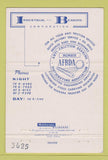 Matchbook Cover - Industrail Bearing Buffalo NY 40 Strike