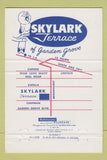 Matchbook Cover - Skylark Terrace Garden Grove CA 40 Strike
