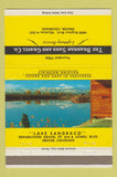 Matchbook Cover - Brannan Sand Gravel Denver Colorado 40 Strike