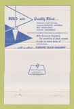 Matchbook Cover - Shouldice Concrete Blocks Shallow Lake 40 Strike