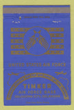 Matchbook Cover - Tinker Air Force Base Oklahoma City OK 40 Strike