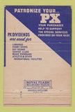 Matchbook Cover - Tinker Air Force Base Oklahoma City OK 40 Strike