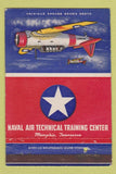 Matchbook Cover - Navy Air Technical Training Center Memphis TN 40 Strike
