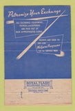 Matchbook Cover - Fort Carson Exchange Colorado WEAR 40 Strike