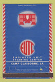 Matchbook Cover - Engineer Unit Training Center Camp Claiborne LA 40 Strike