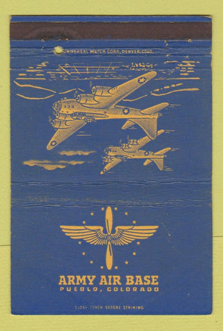 Matchbook Cover - Strategic Air Command SAC Peace 40 Strike