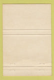 Matchbook Cover - Strategic Air Command SAC Peace 40 Strike
