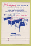 Matchbook Cover - AB Hirschfeld Press Denver Colorado printers 40 Strike