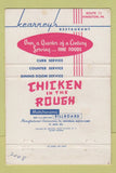 Matchbook Cover - Kearney's Restaurant Kingston PA 40 Strike