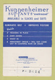 Matchbook Cover - Kuppenheimer Clothes 40 Strike